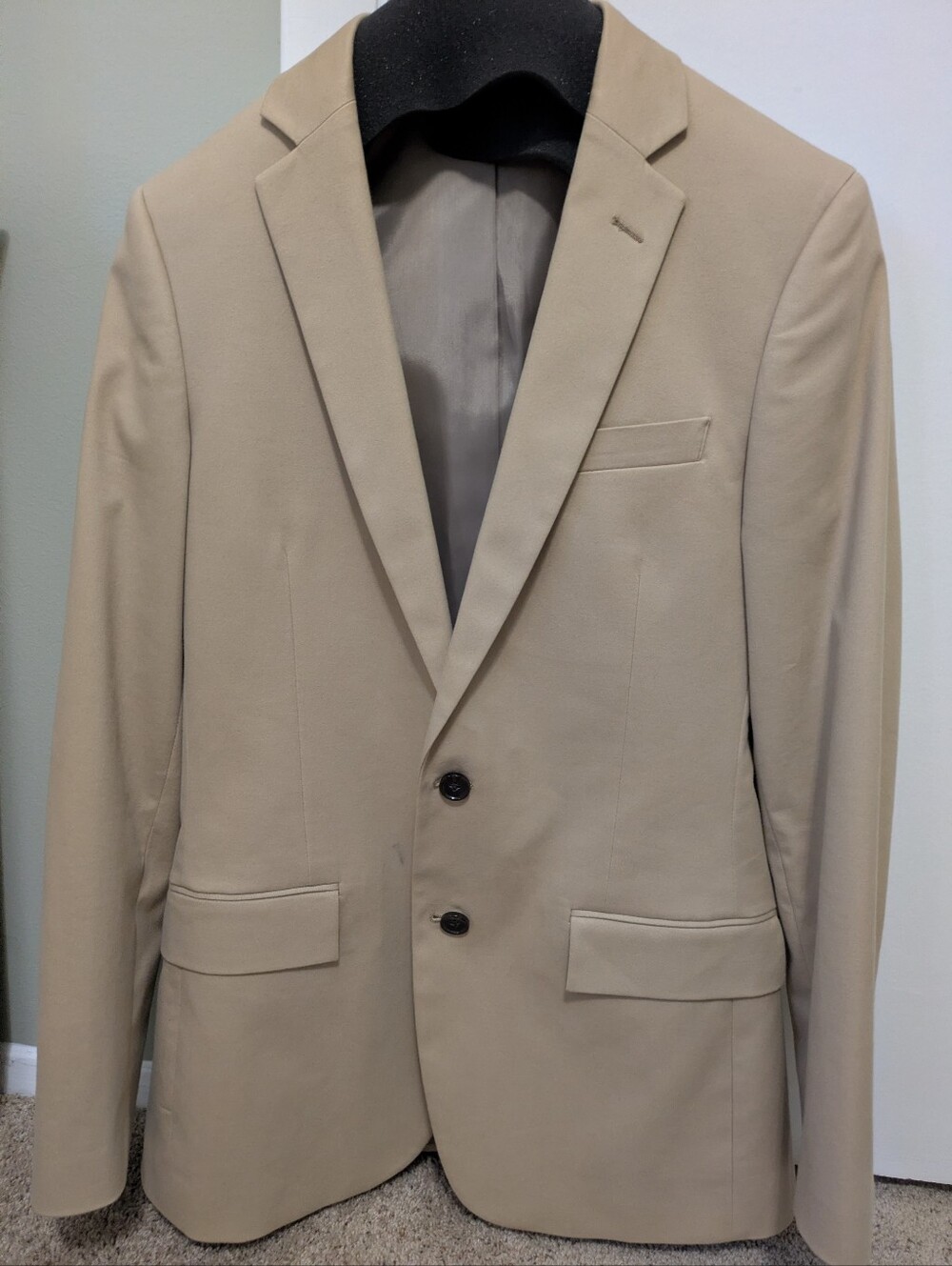 JCrew Factory Slim Fit Beige Blazer